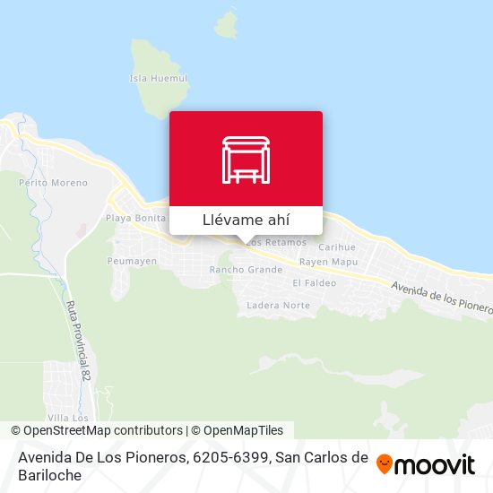 Mapa de Avenida De Los Pioneros, 6205-6399