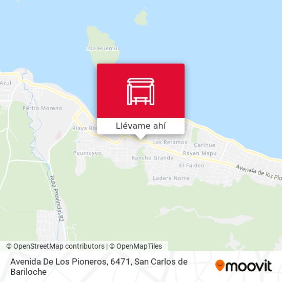 Mapa de Avenida De Los Pioneros, 6471