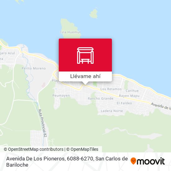 Mapa de Avenida De Los Pioneros, 6088-6270