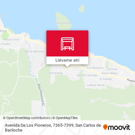 Mapa de Avenida De Los Pioneros, 7365-7399