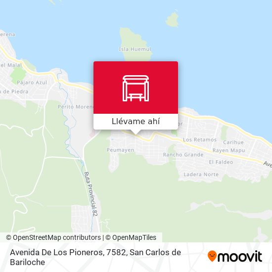 Mapa de Avenida De Los Pioneros, 7582