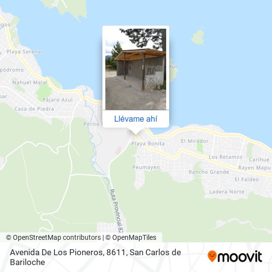 Mapa de Avenida De Los Pioneros, 8611