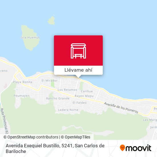 Mapa de Avenida Exequiel Bustillo, 5241