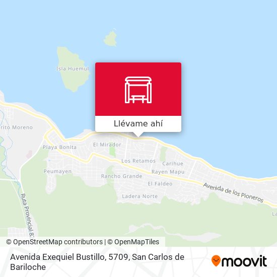 Mapa de Avenida Exequiel Bustillo, 5709