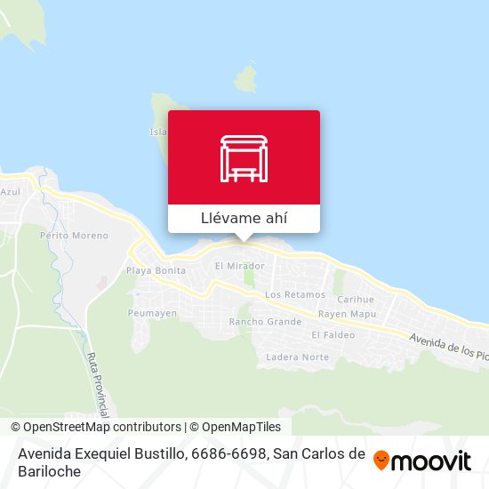 Mapa de Avenida Exequiel Bustillo, 6686-6698