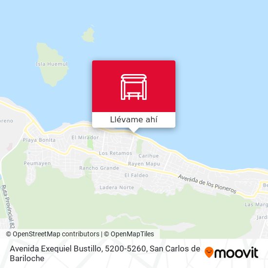 Mapa de Avenida Exequiel Bustillo, 5200-5260