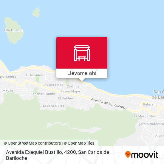 Mapa de Avenida Exequiel Bustillo, 4200