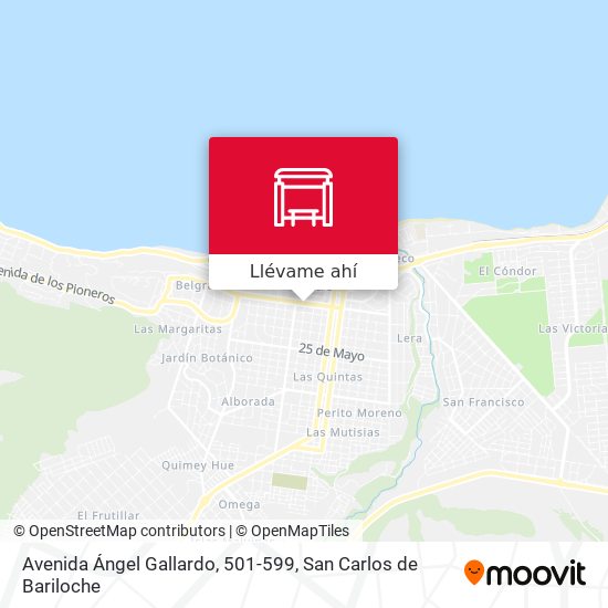 Mapa de Avenida Ángel Gallardo, 501-599