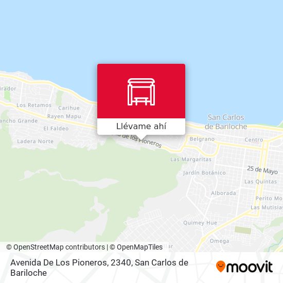 Mapa de Avenida De Los Pioneros, 2340