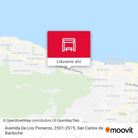 Mapa de Avenida De Los Pioneros, 2501-2975