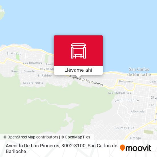 Mapa de Avenida De Los Pioneros, 3002-3100