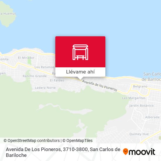 Mapa de Avenida De Los Pioneros, 3710-3800