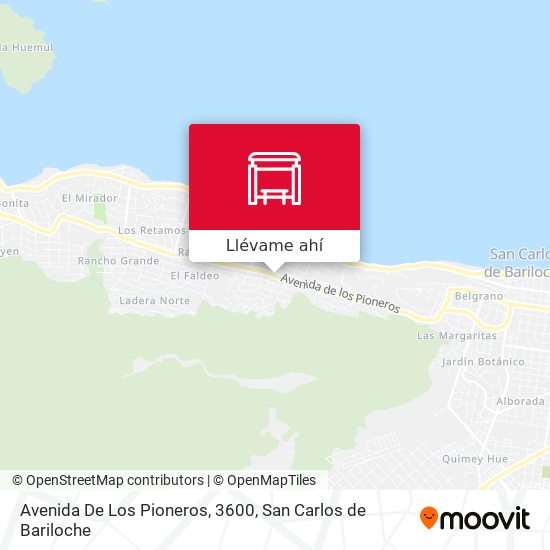 Mapa de Avenida De Los Pioneros, 3600