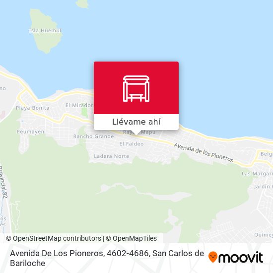 Mapa de Avenida De Los Pioneros, 4602-4686