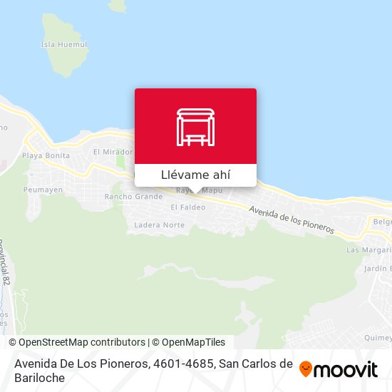 Mapa de Avenida De Los Pioneros, 4601-4685
