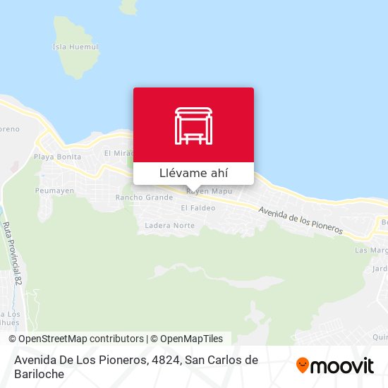 Mapa de Avenida De Los Pioneros, 4824