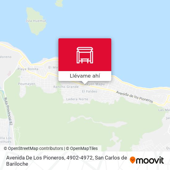 Mapa de Avenida De Los Pioneros, 4902-4972