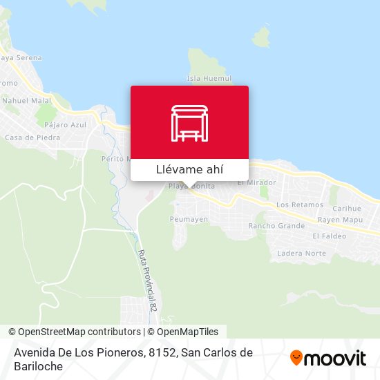 Mapa de Avenida De Los Pioneros, 8152