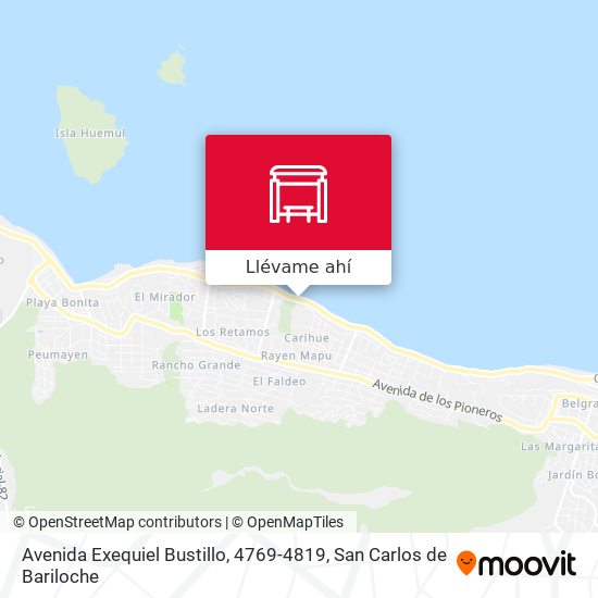 Mapa de Avenida Exequiel Bustillo, 4769-4819