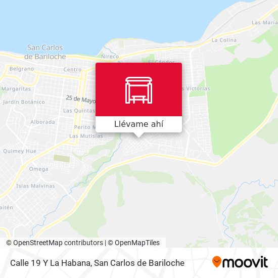 Mapa de Calle 19 Y La Habana