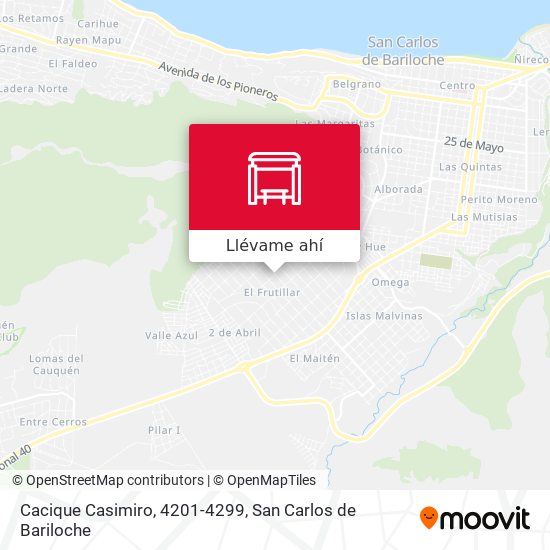 Mapa de Cacique Casimiro, 4201-4299