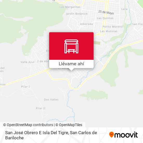 Mapa de San José Obrero E Isla Del Tigre