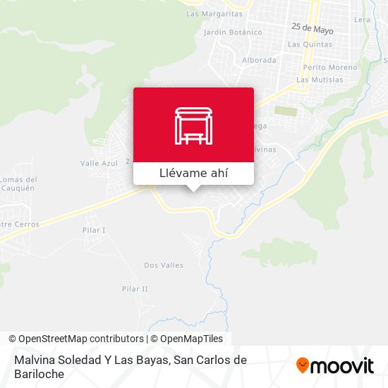 Mapa de Malvina Soledad Y Las Bayas