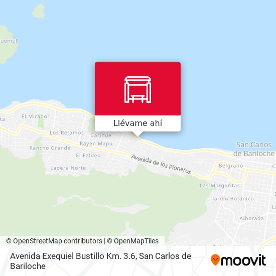 Mapa de Avenida Exequiel Bustillo Km. 3.6