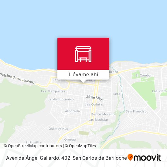 Mapa de Avenida Ángel Gallardo, 402