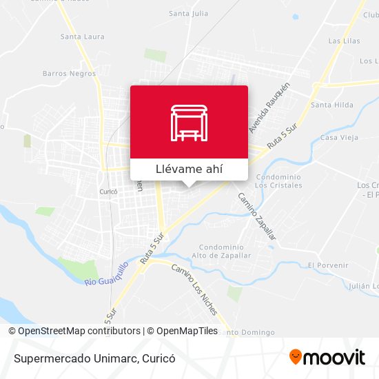 Mapa de Supermercado Unimarc