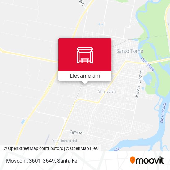 Mapa de Mosconi, 3601-3649