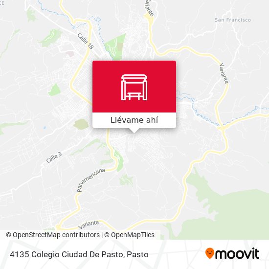 Mapa de 4135 Colegio Ciudad De Pasto