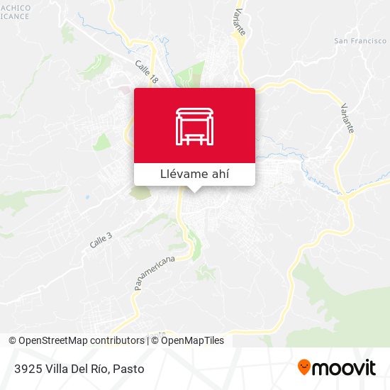 Mapa de 3925 Villa Del Río