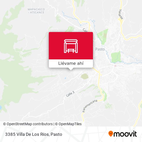 Mapa de 3385 Villa De Los Ríos