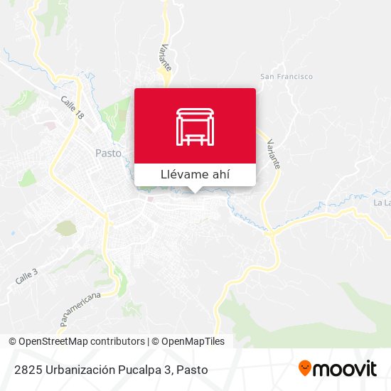 Mapa de 2825 Urbanización Pucalpa 3