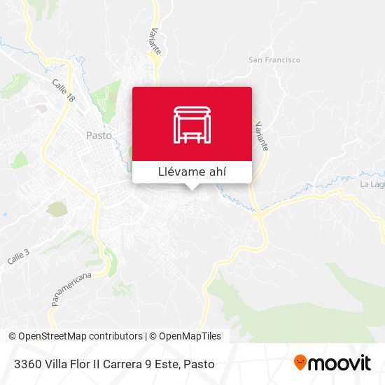 Cómo llegar a 3360 Villa Flor II Carrera 9 Este en Pasto en Autobús?