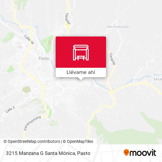Mapa de 3215 Manzana G Santa Mónica