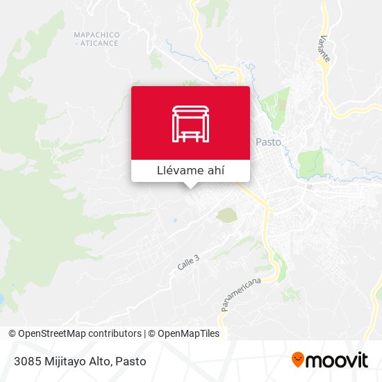 Mapa de 3085 Mijitayo Alto