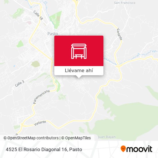 Mapa de 4525 El Rosario Diagonal 16
