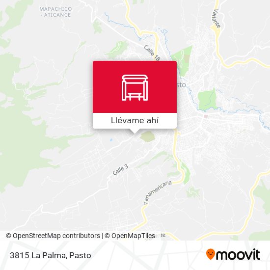 Mapa de 3815 La Palma