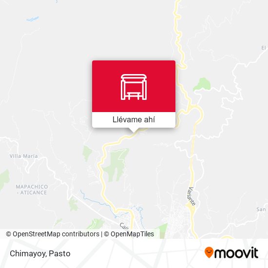 Mapa de Chimayoy