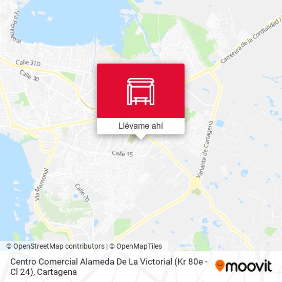 Mapa de Centro Comercial Alameda De La Victorial (Kr 80e - Cl 24)