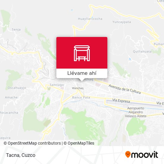 Mapa de Tacna