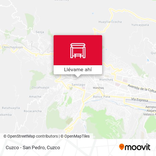 Mapa de Cuzco - San Pedro