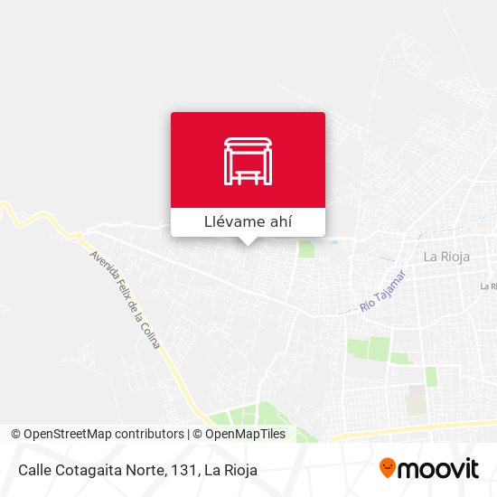 Mapa de Calle Cotagaita Norte, 131