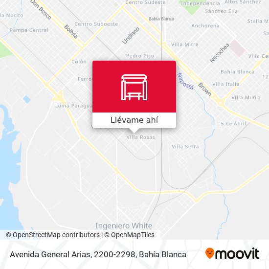 Mapa de Avenida General Arias, 2200-2298