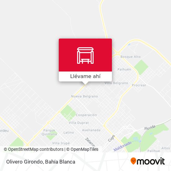 Mapa de Olivero Girondo