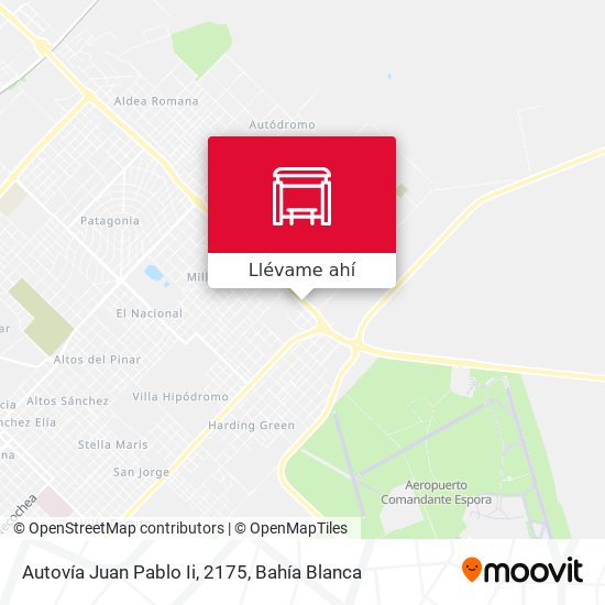 Mapa de Autovía Juan Pablo Ii, 2175