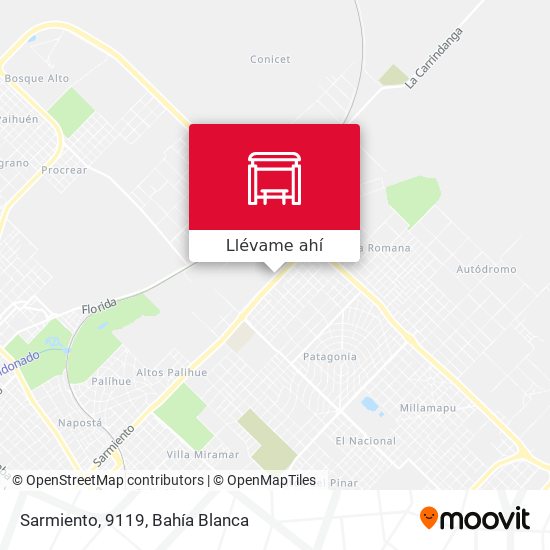 Mapa de Sarmiento, 9119