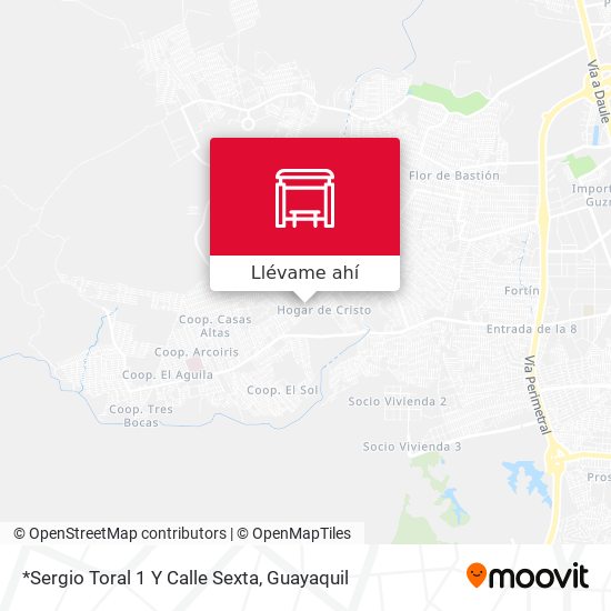 Mapa de *Sergio Toral 1 Y Calle Sexta